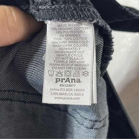 Prana, Black Jeans Regular Inseam Size 6. In excellent condition! - Picture 7 of 7